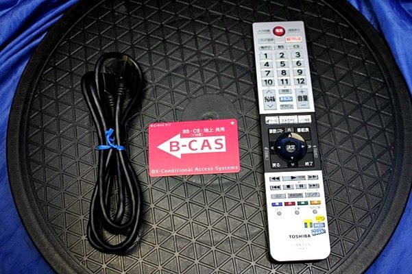 東芝 4K液晶テレビ REGZA 40M510X ブラック リモコン・HDMIケーブル 