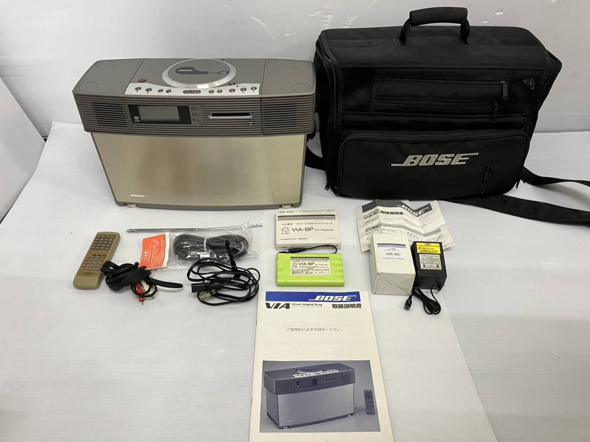 BOSE/ボーズ Virtual Imaging Array STEREO MUSIC SYSTEM MODEL VIA