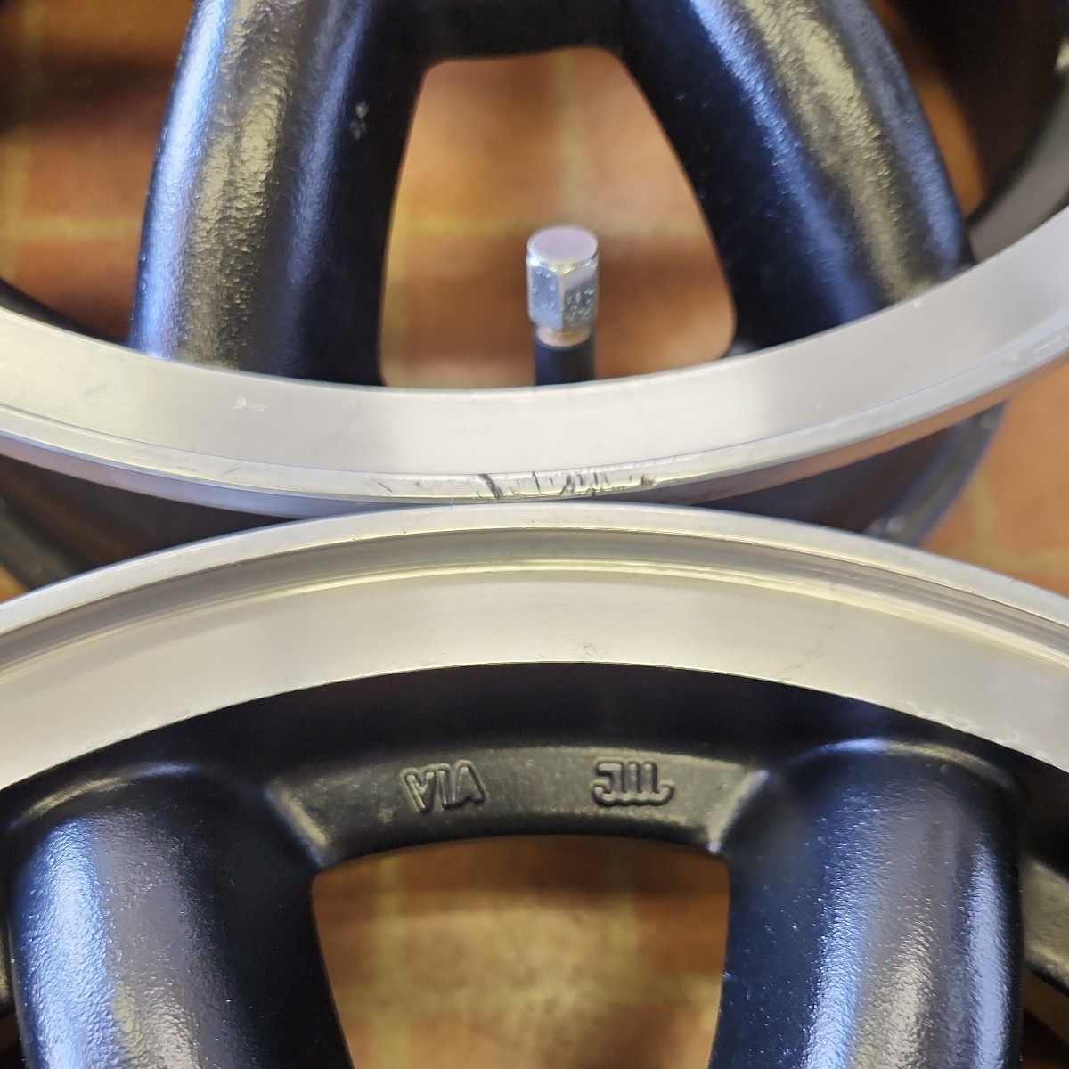 ワタナベ風 社外アルミ 13インチ 4.5J+40 4H-110 中古 【公式通販】