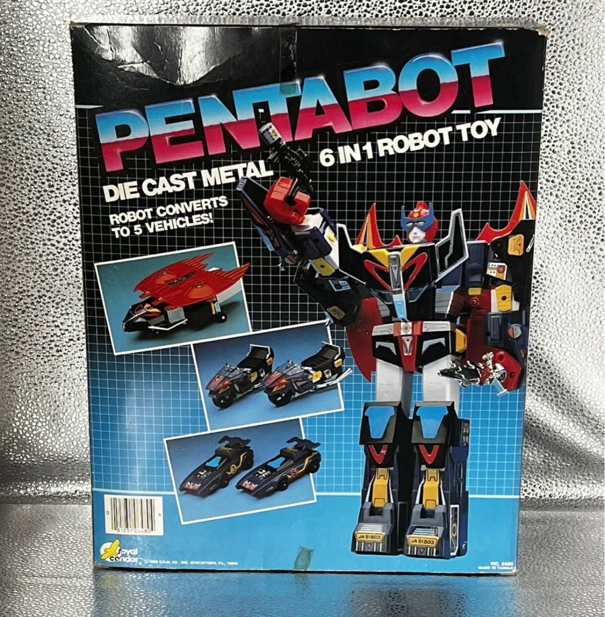 PENTABOT ポプラ 超合金 驚異合体5 DX 魔境伝説 アクロバンチ 海外版