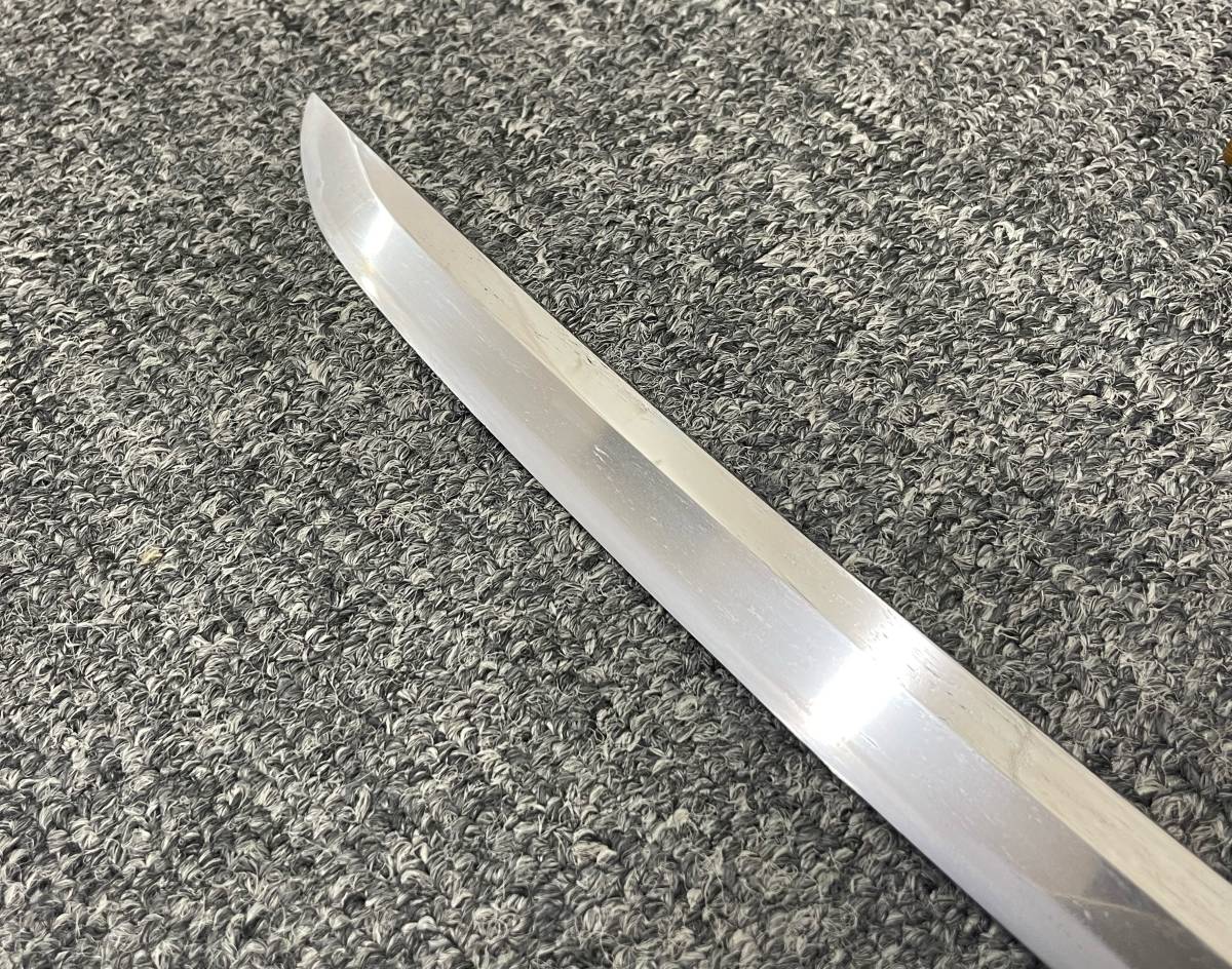 【正規品，定番】 【IYS59770】脇差し わきざし 銘 藤嶋友重 44cm 令和5年 整備済み 刀剣 刀 骨董品 現状品
