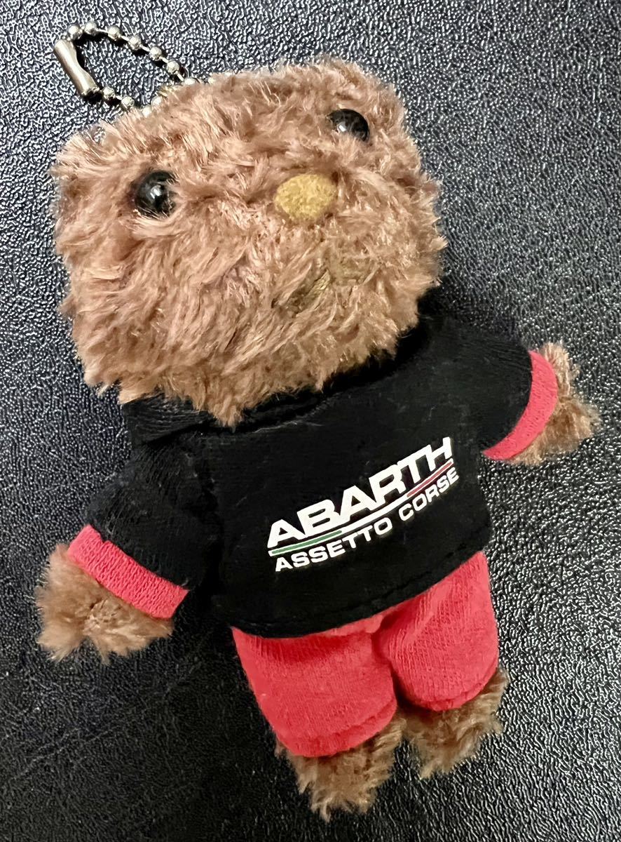 ☆【レア】ABARTH アバルト純正 ベア ぬいぐるみ 純正アクセサリー キーホルダー