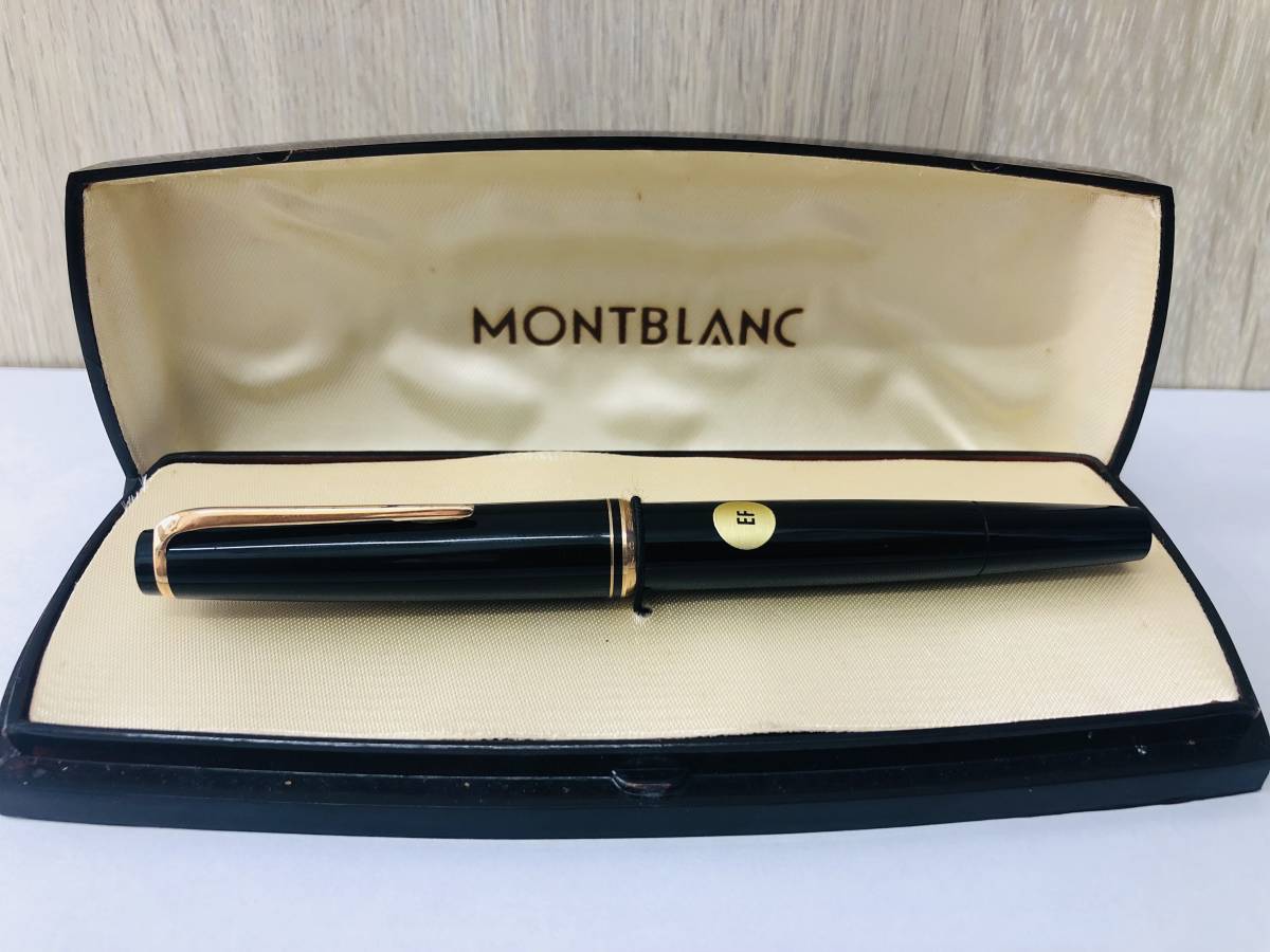 MONTBLANC/モンブラン/万年筆/№22/EF/ゴールド/ブラック/筆記用具/文具