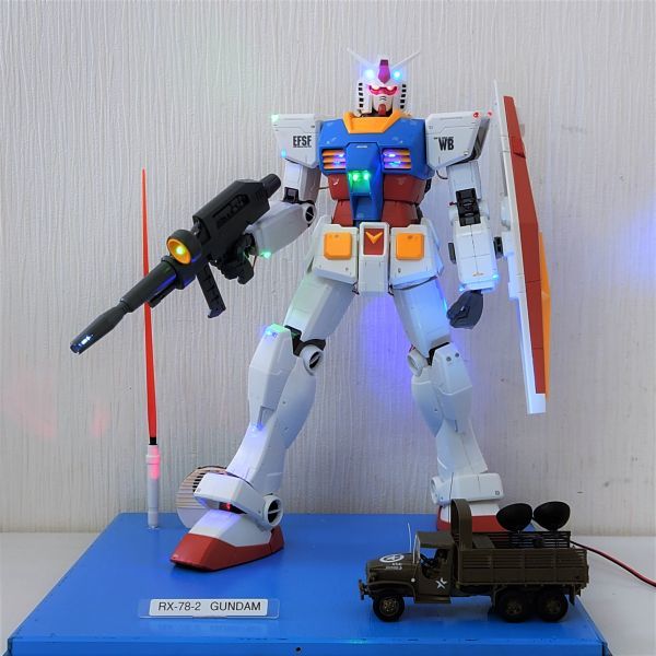 マ111【140】1円～ ガンプラ メガサイズ 1/48 RX-78-2 ガンダム 完成品 