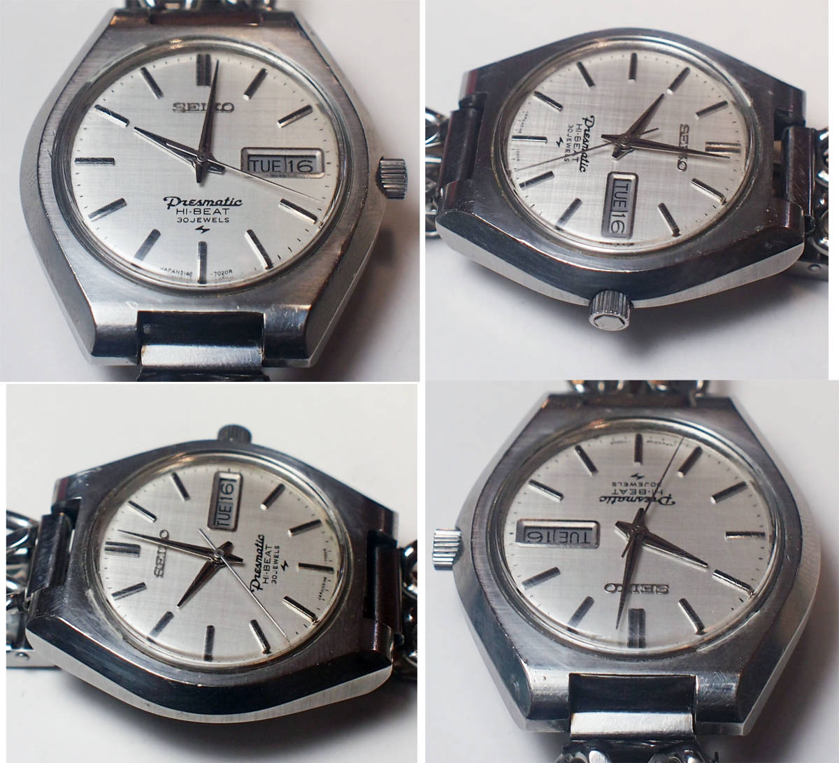 SEIKO セイコー プレスマチック 高級機 27石 ハイビート SEIKO セイコー プレスマチック 高級機 27石 ハイビート SEIKO