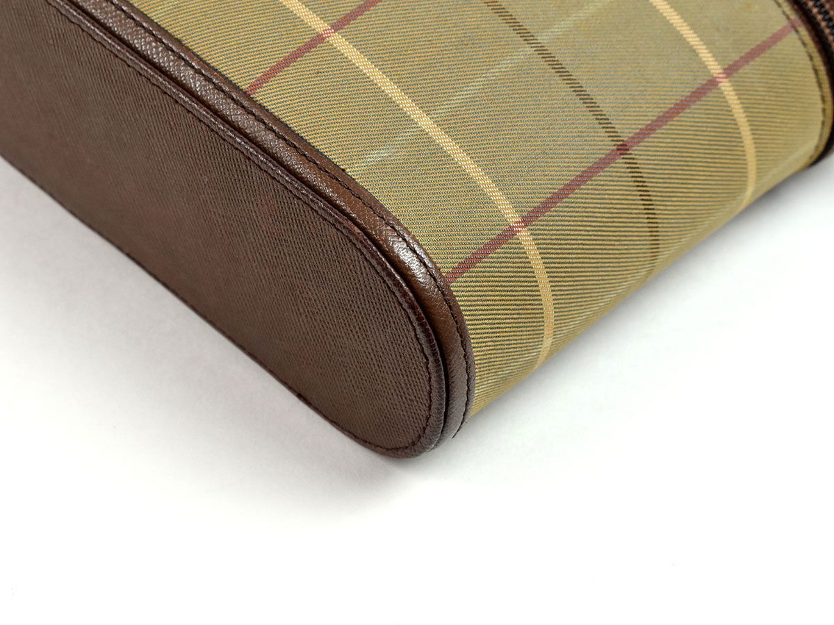 155417♪ BURBERRY バーバリー チェック柄 2WAYバッグ ショルダー 