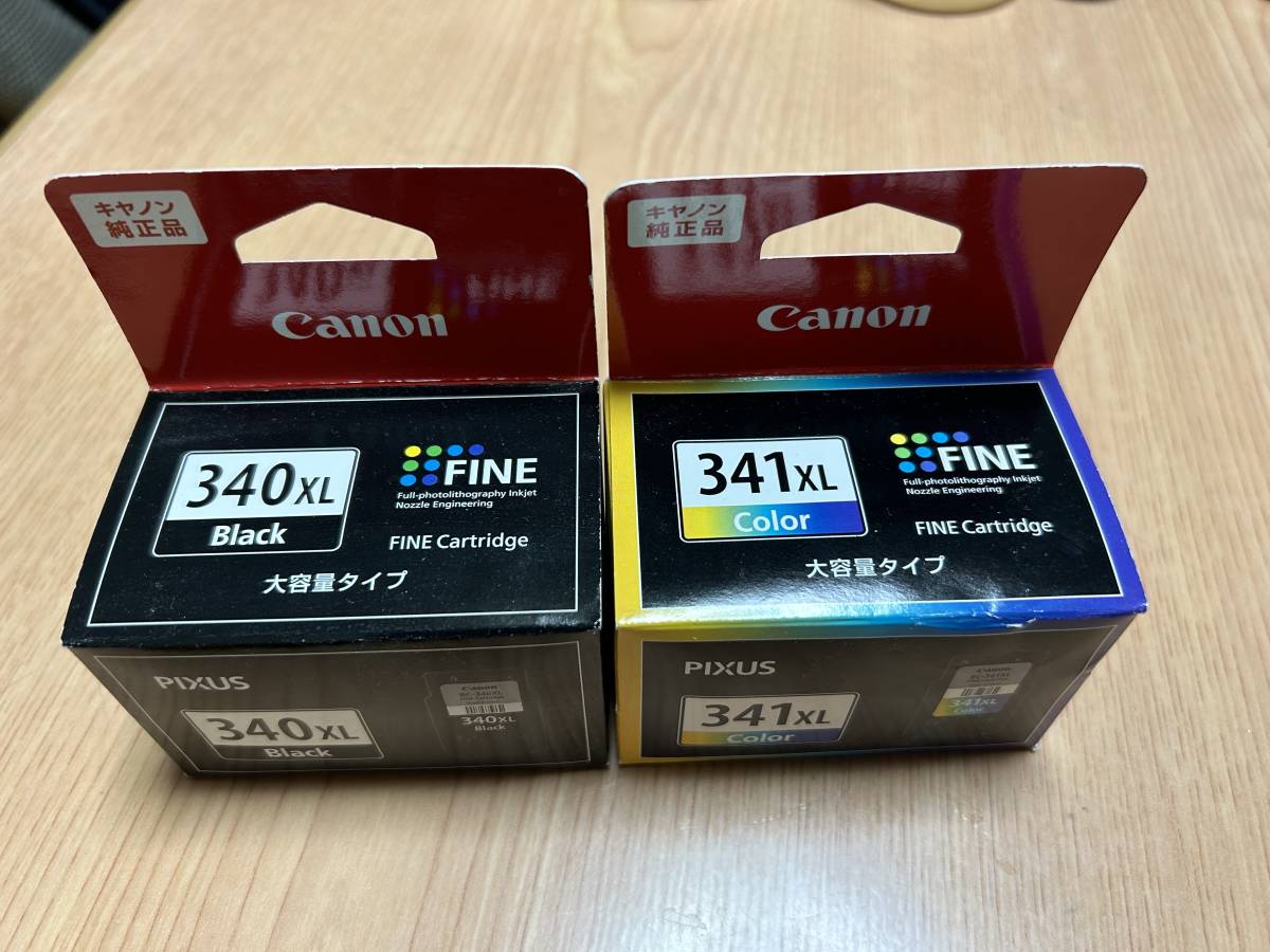 Canon純正 BC-340XL/341XL 使用済みインクカートリッジ 4個