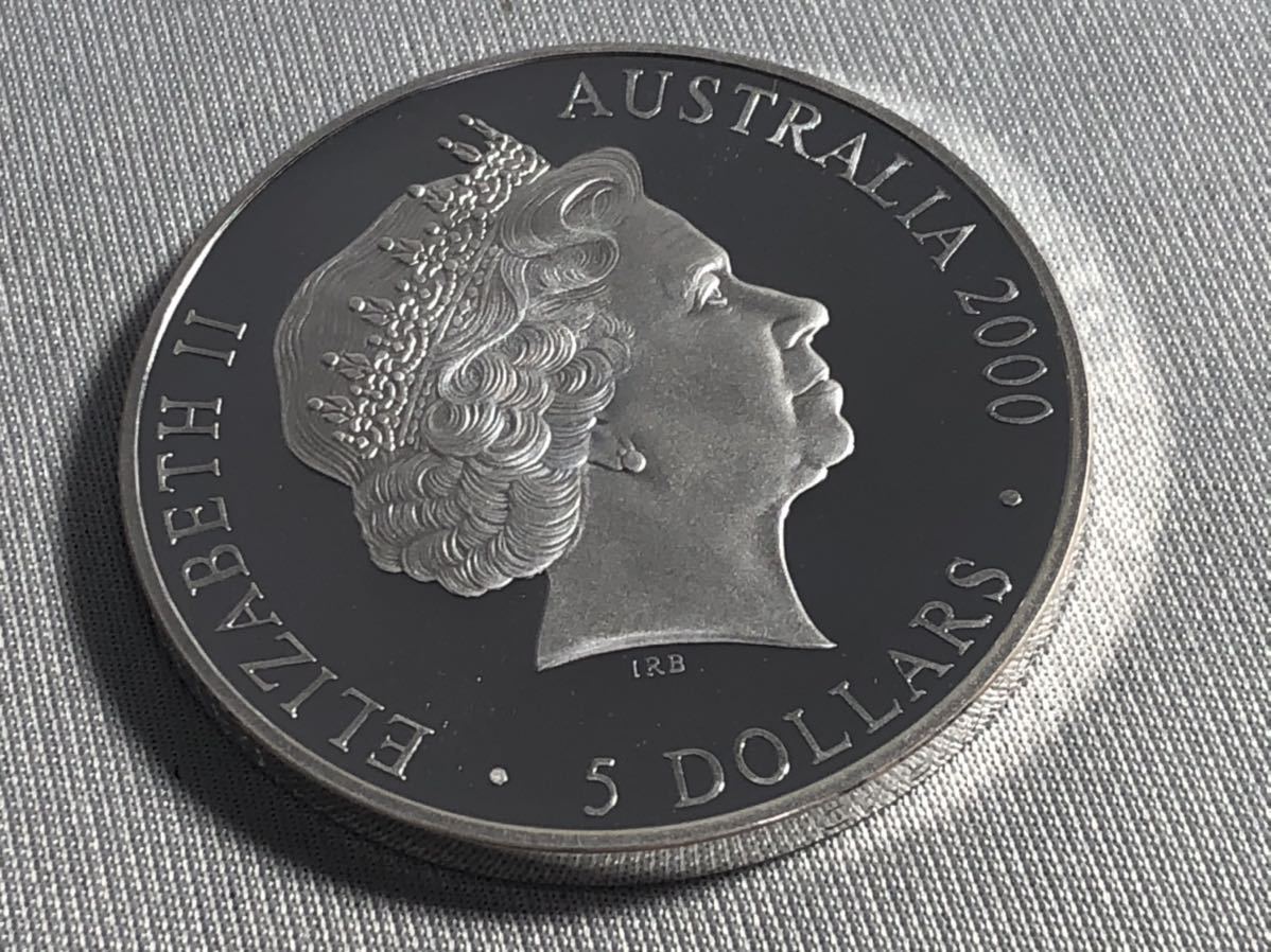 1000円〜□☆記念銀貨☆シドニーオリンピック 2000年 オーストリア 5ドル エリザベス女王 量目31.642g 硬貨 コイン  ☆okoy2081356☆o2940 2000年 30ドル - ☆シドニーオリンピック2000年記念銀貨☆純銀1オンス『カンガルー  2000年シドニーオリンピック銀貨 貨幣