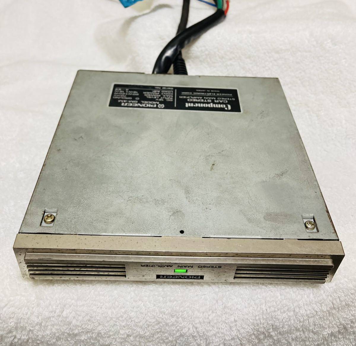 ステレオメインアンプ Pioneer GM-40 カーオーディオ Yahoo 