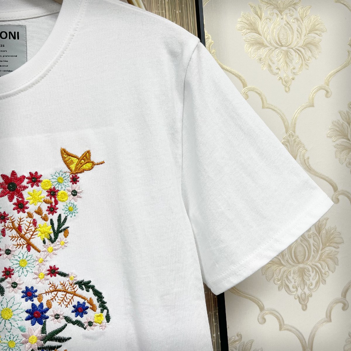 上質限定EU製＆定価3万◇UABONI*Paris*ユアボニ*Tシャツ*フランス 