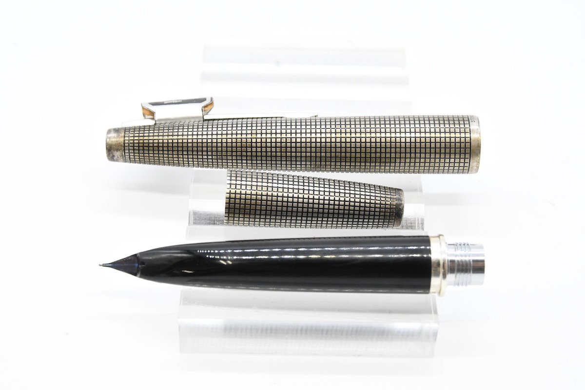 18KWG PILOT カスタム STERLING SILVER 格子柄 万年筆 18KWG PILOT カスタム STERLING SILVER 格子柄 万年筆 詳細ページ
