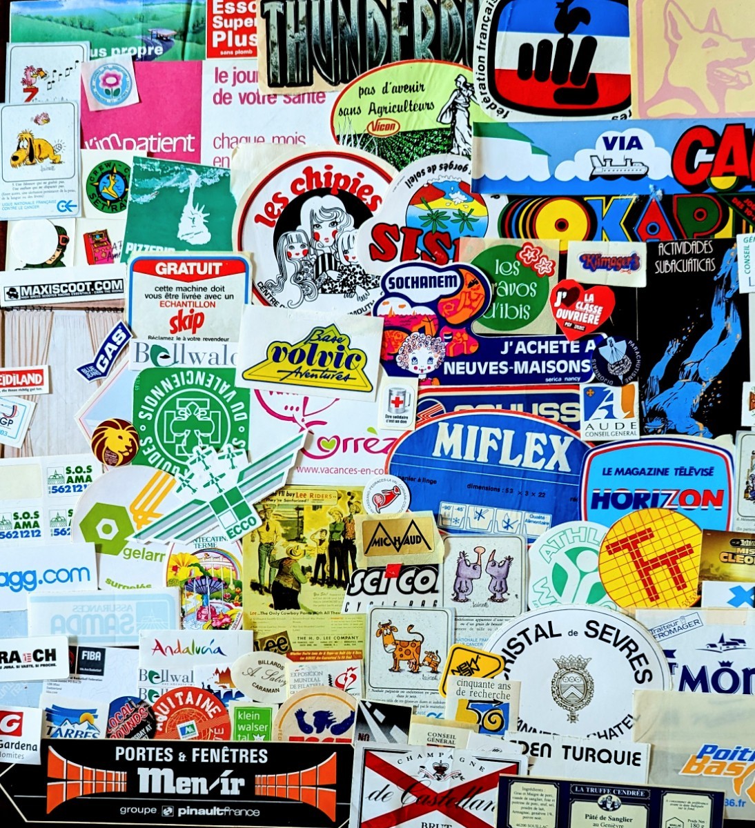 フランス雑貨★ステッカー大量80枚セット★ACA2504