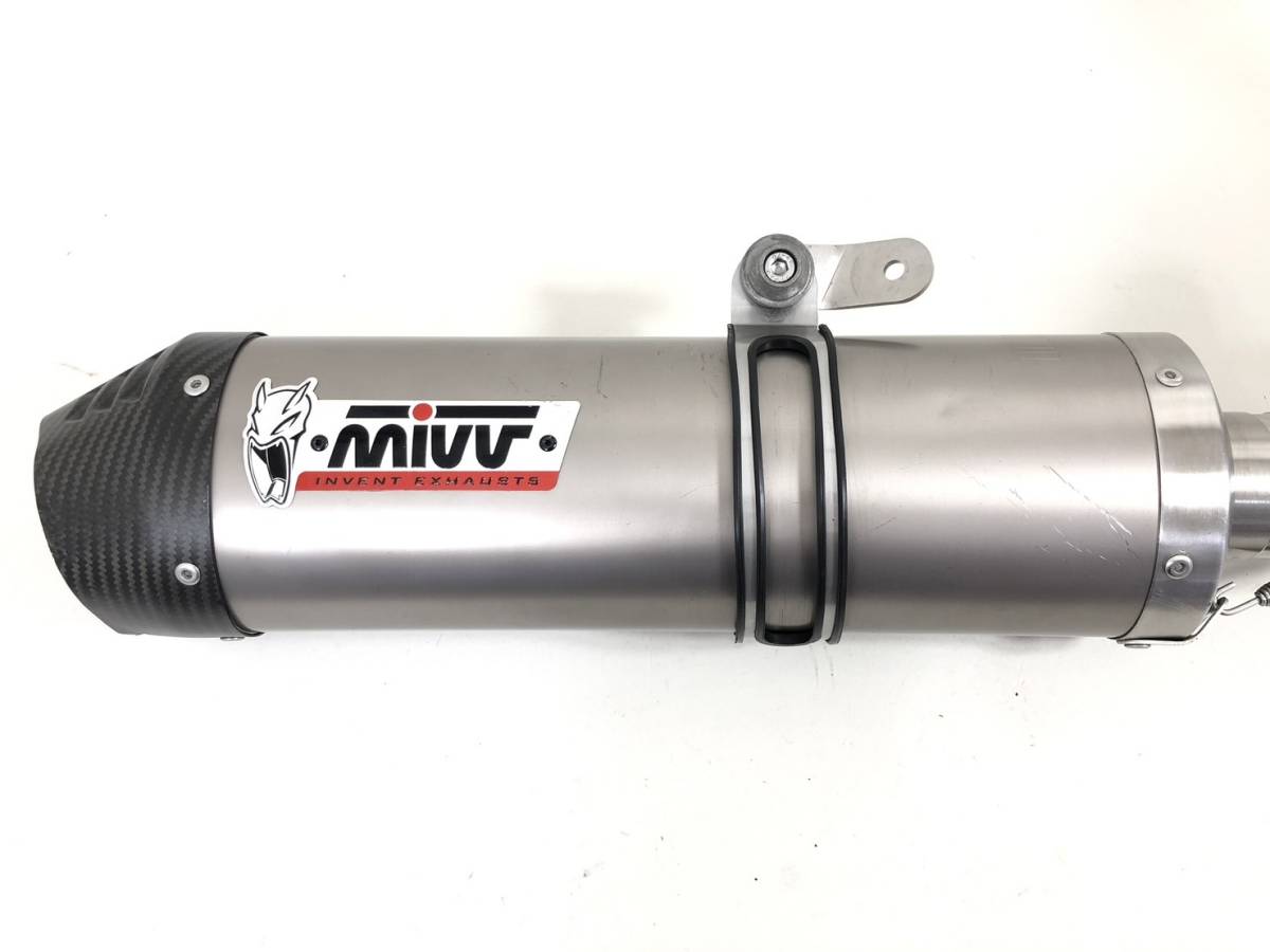 Y18 売切り! Mivv ミヴ チタン フルエキゾースト マフラー MT-09 