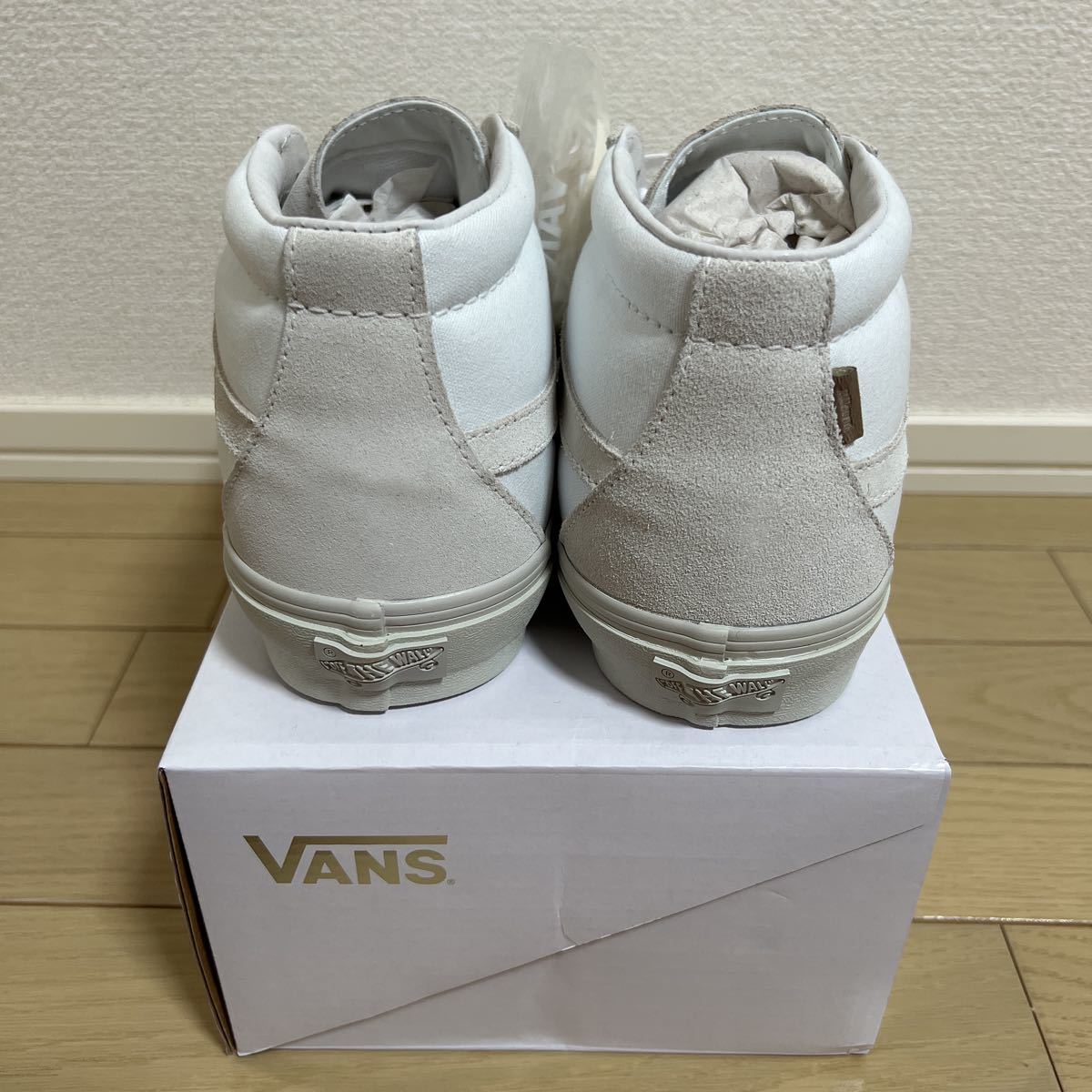 新品未使用 JJJJOUND VANS Sk8-Mid Vlt Lx (White) SizeUS11 29.0cm  