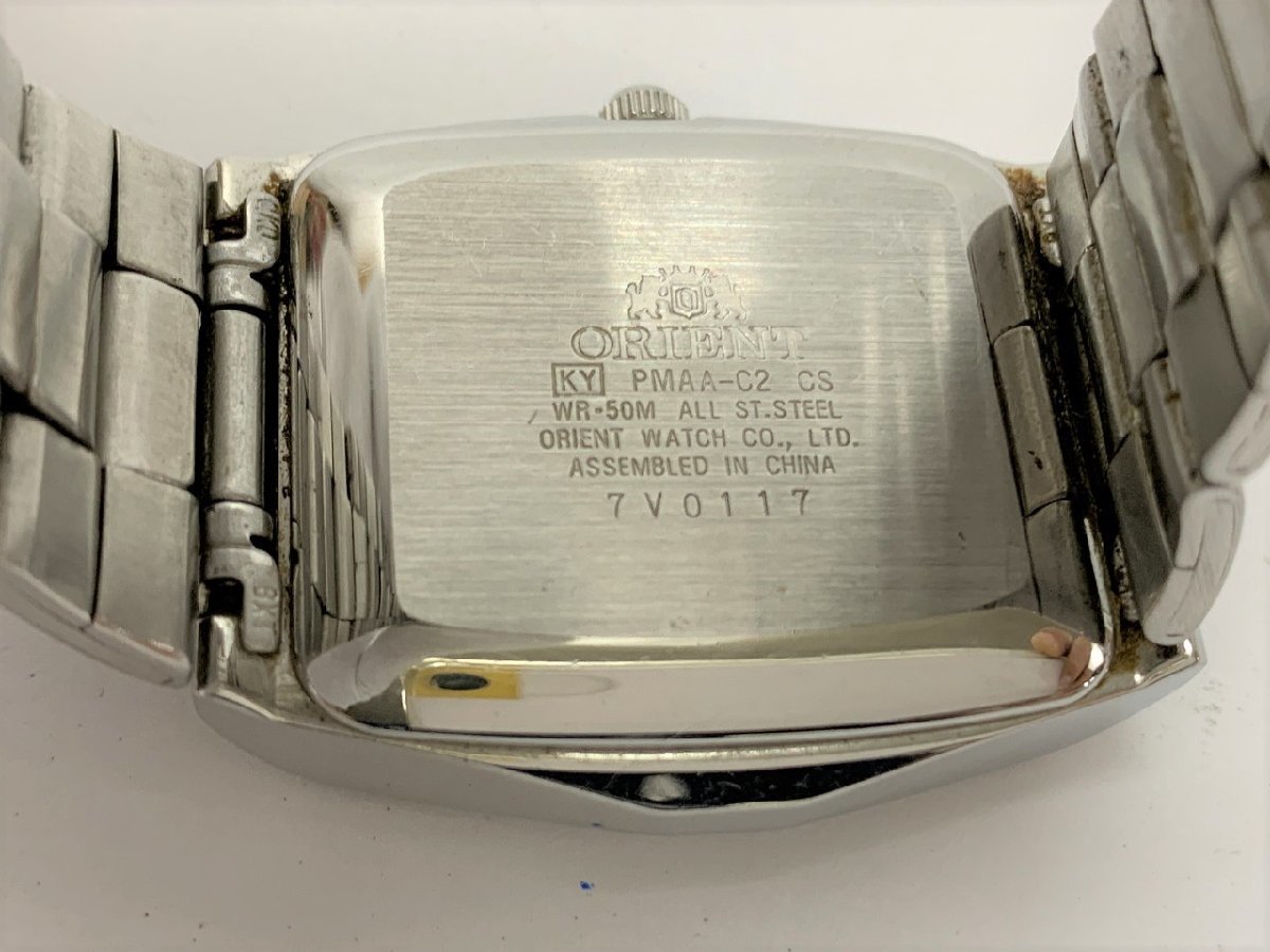 Y-8487】ORIENT オリエント スリースター メンズ 自動巻 3針 