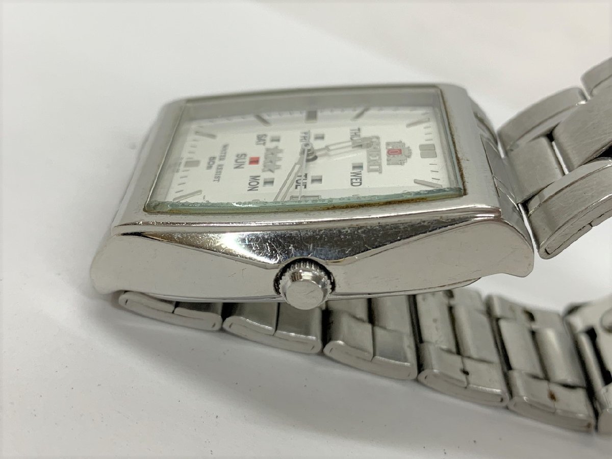 Y-8487】ORIENT オリエント スリースター メンズ 自動巻 3針 