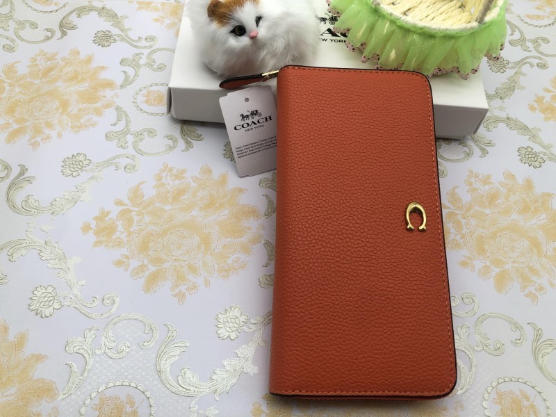 コーチ COACH 長財布 財布 アコーディオン ジップ ウォッシュド