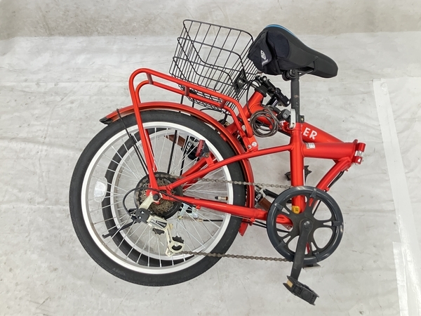 TRAILER BGC-F20 折りたたみ自転車 ミニベロ 6段変速 トレイラー 中古 