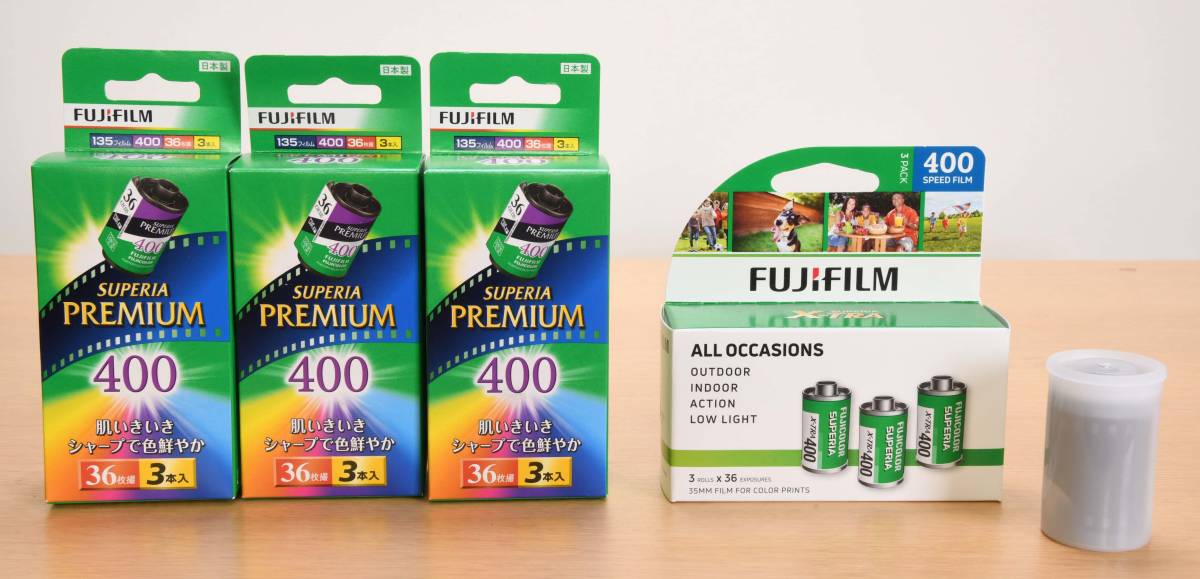 フジフィルム FUJIFILM SUPERIA PREMIUM 400 スペリアプレミアム400 X
