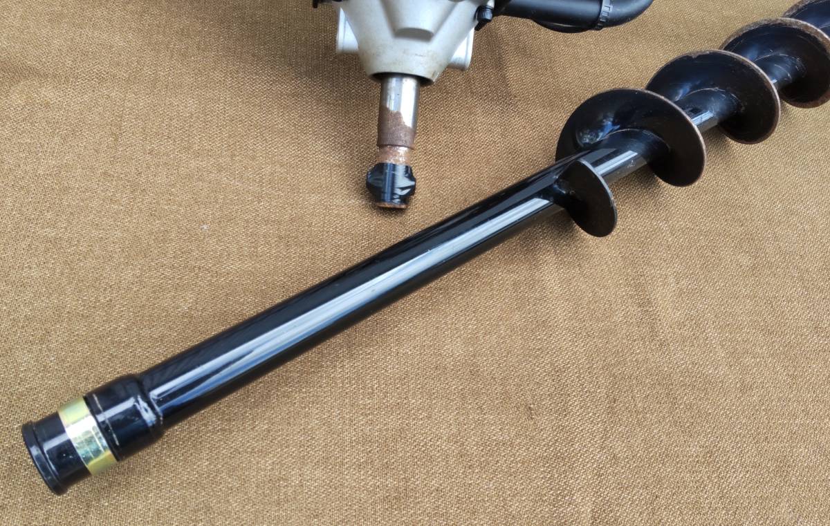 使用頻度少□ゼノア エンジンオーガ AG2300EZ・穴掘り機(農業機械 