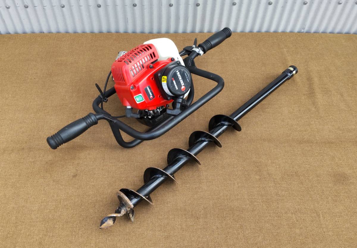 使用頻度少□ゼノア エンジンオーガ AG2300EZ・穴掘り機(農業機械 