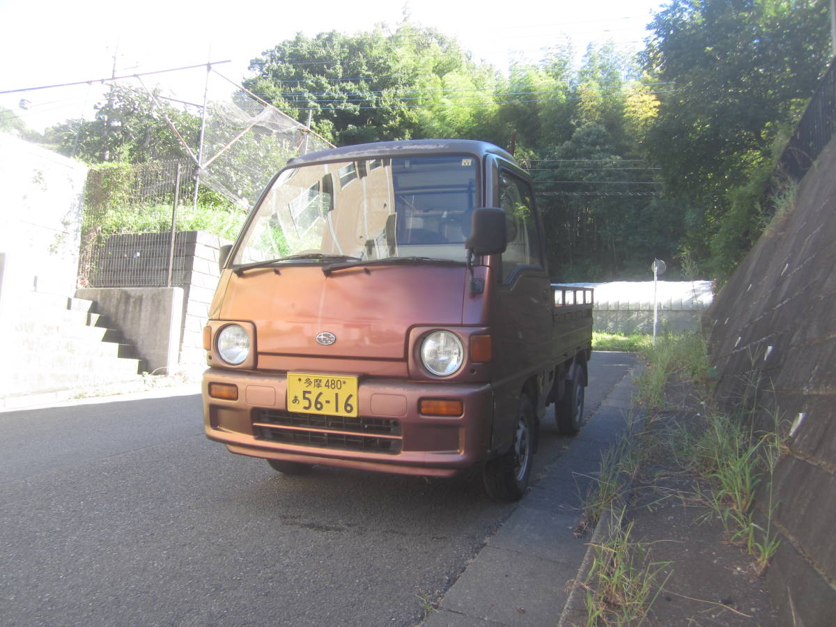 サンバートラック スバル サンバー 4WD 車検 TB Yahoo!オークション 