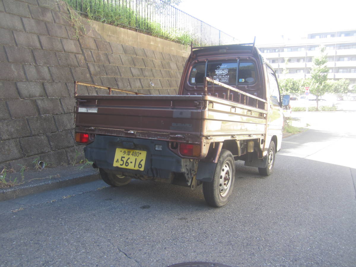サンバートラック スバル サンバー 4WD 車検 TB Yahoo!オークション 