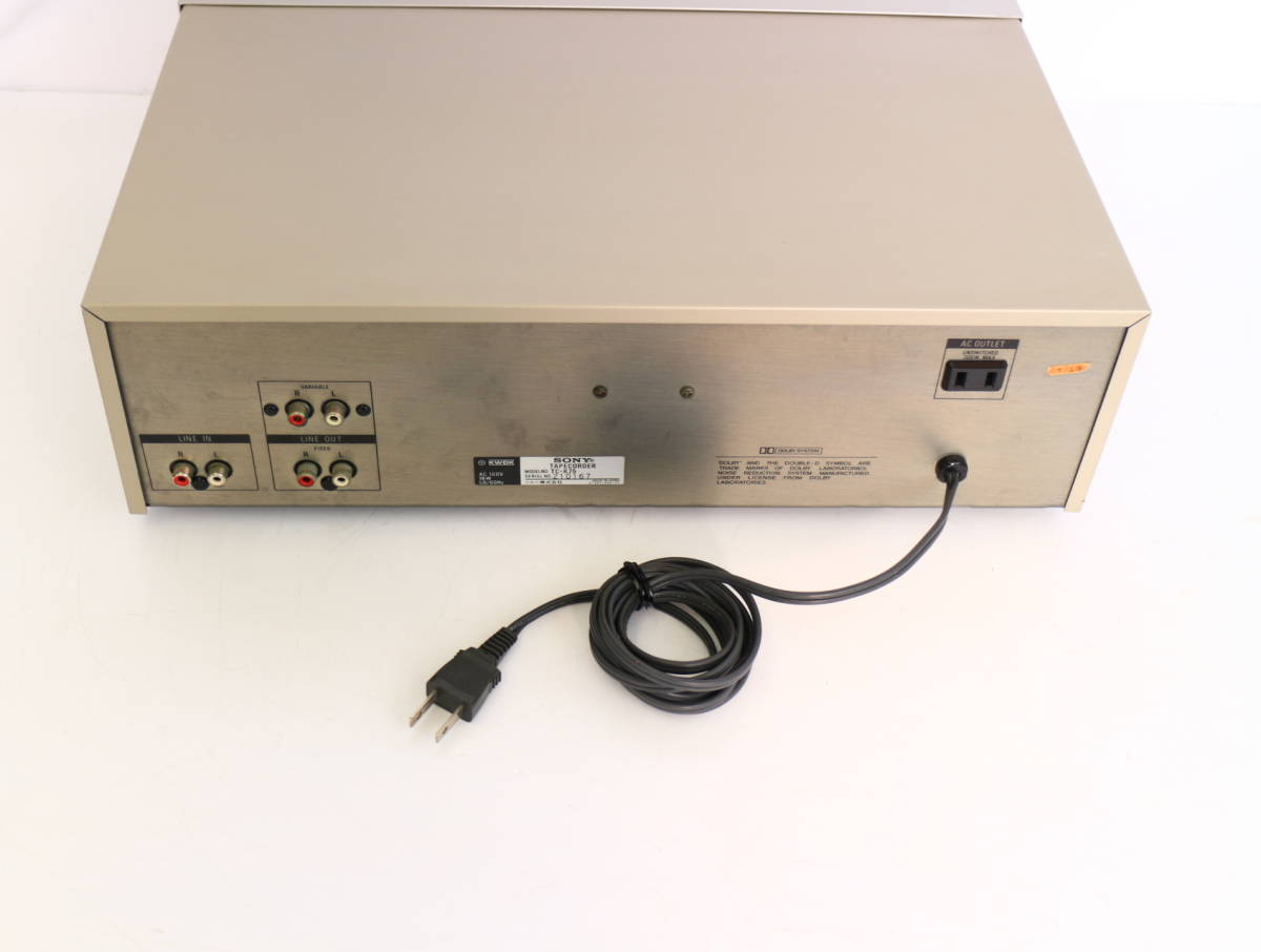 SONY TC-K75 カセットデッキ 本体　ソニー　アンティーク品 SONY ソニー TC-K75 カセットデッキ 3HEAD CASSETTE DECK ステレオ