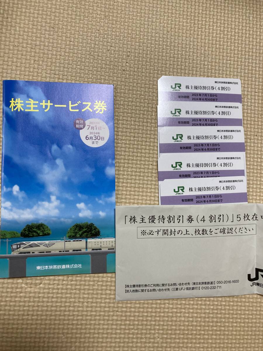 東日本旅客鉄道株式会社（JR東日本） 株主優待 5枚 | BIUROWAZSZYWKA.PL