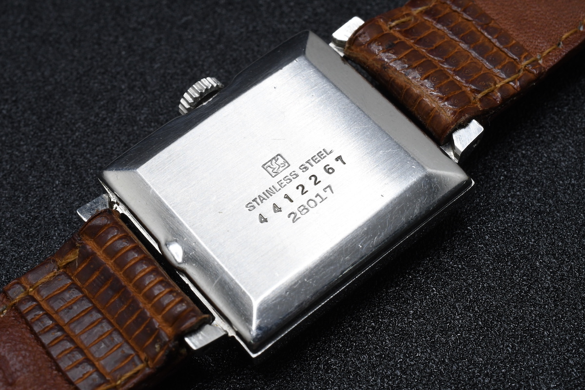 SEIKO セイコー Ref：28017 Cal：11A スクエア 手巻き ローマン ブルー