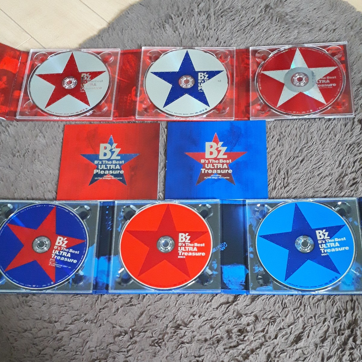 B'z The Best ULTRA Pleasure 2CD+DVD ULTRA Treasure 2CD+DVD ベスト