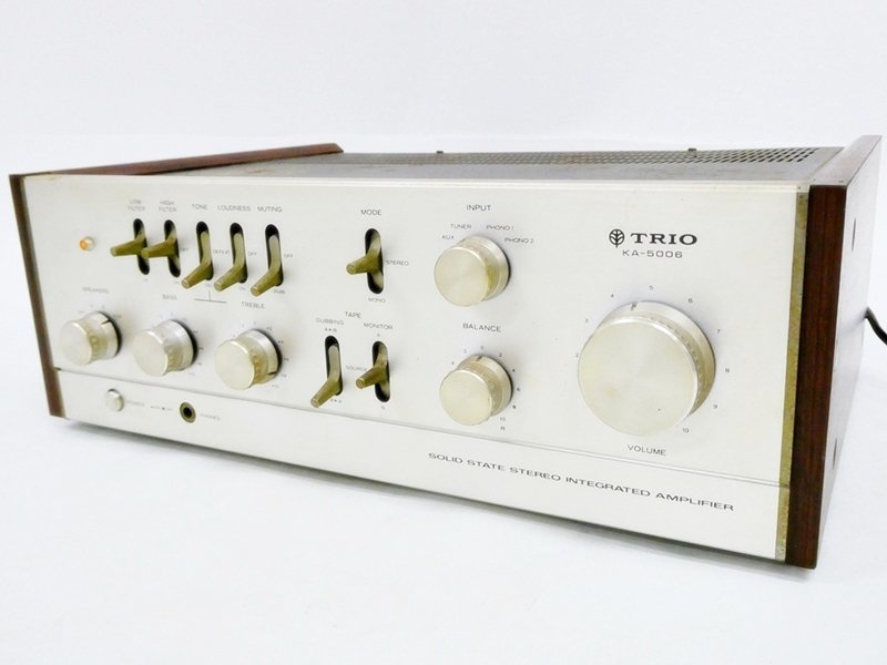 TRIO KA-5006 トリオ 音出し確認済 TRIOトリオ AMPLIFIER □ TRIO