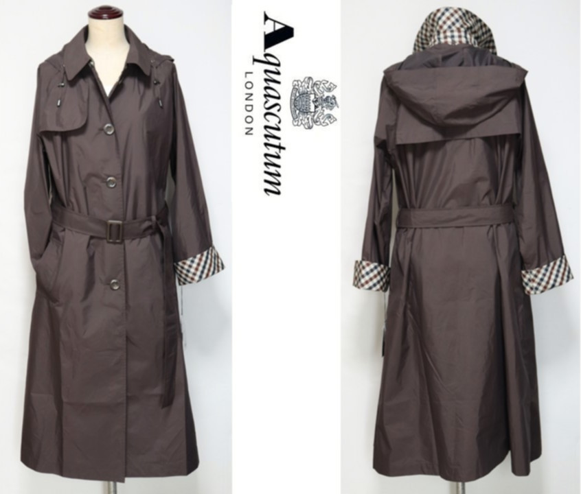 新品タグ付き【Aquascutum LONDON アクアスキュータム】レインコート