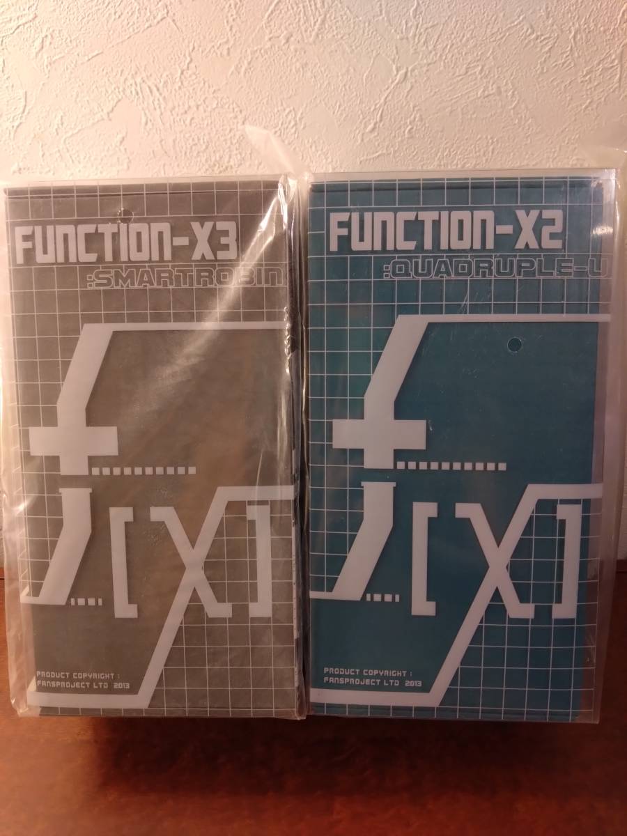 未開封 Fansproject Fanction X2 X3 2体セット ウィアードウルフ ブレインストーム 非正規 ファンズプロジェクト トランスフォーマー