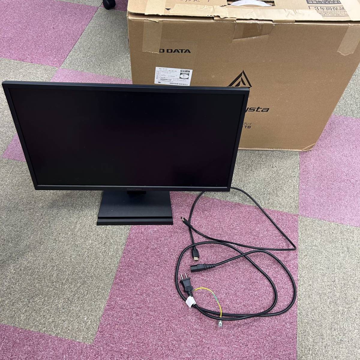 ◎【Giga Crysta/ギガクリスタ】EX-LDGC251TB 24.5型 PCモニター 液晶モニター ブラック 箱付き 