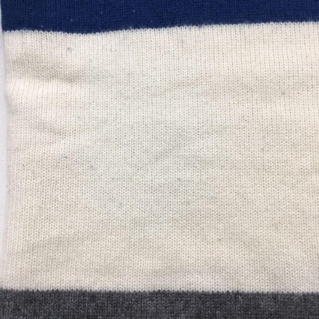 LACOSTE ラコステ マルチカラークルーニット セーター ボーダー