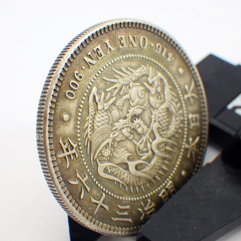 新1円銀貨 明治36年 量目：約26.93g 明治三十六年 一圓銀貨 貨幣 円銀