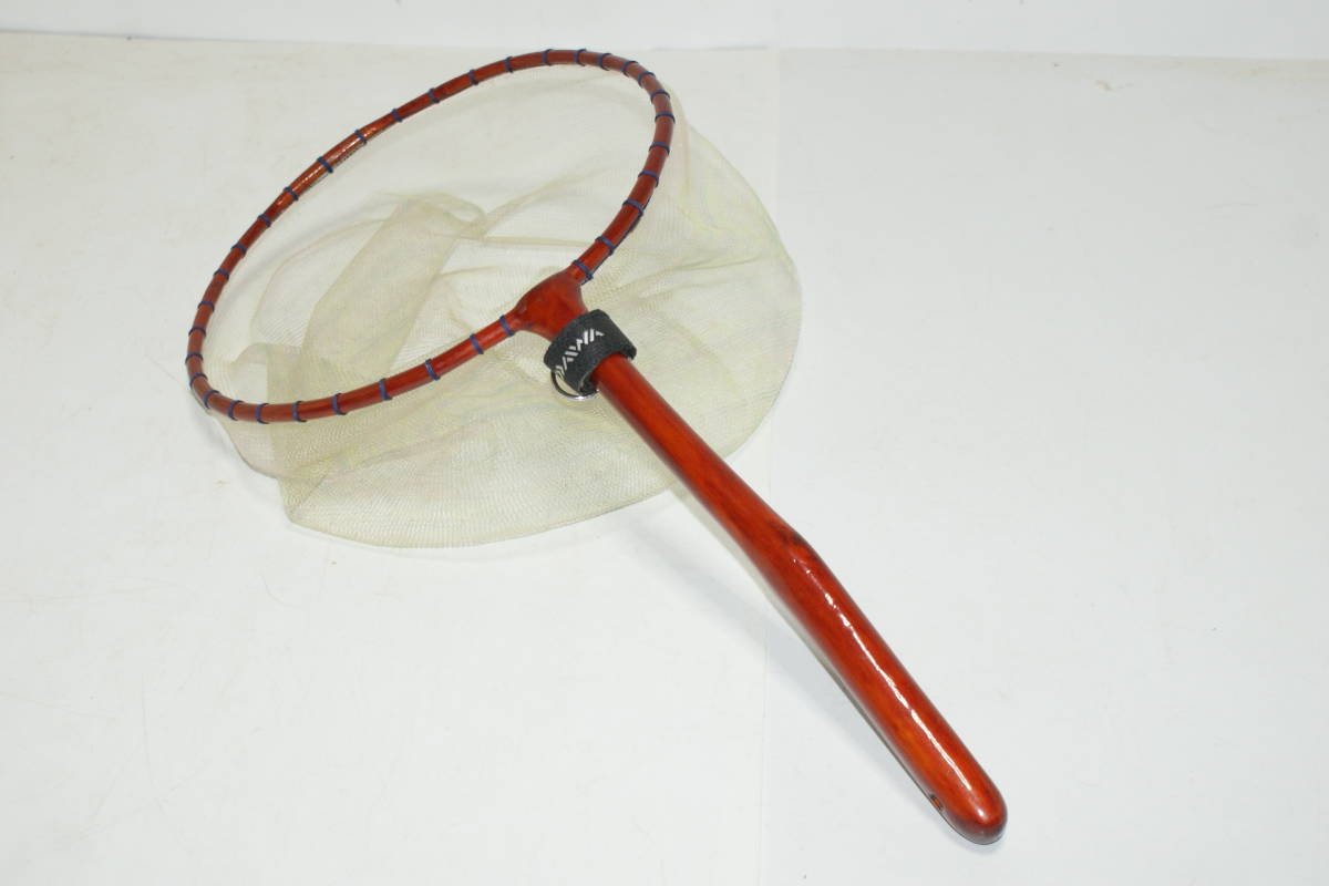 手造り天然木 鮎タモ・渓流 26cm