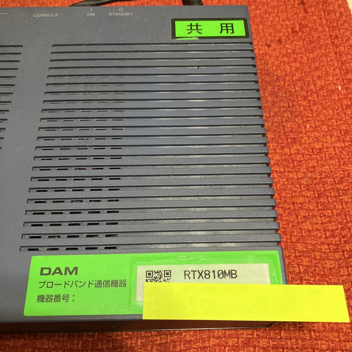 第一興商 RTX810MB DAM ルーター - Yahoo!オークション DAM専用