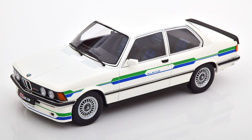 KK scale 1/18 BMW Alpina C1 2.3 E21 1980 ホワイト ダイキャスト製