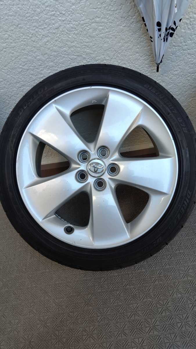 トヨタ 30系 プリウス ツーリング 純正 215/45R17 17インチ PCD100/5H