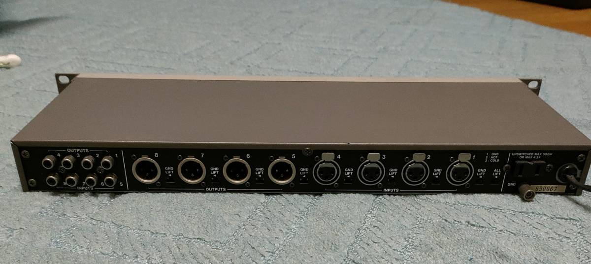 TASCAM LA-40MKⅡ バランス/アンバランス ラインコンバーター