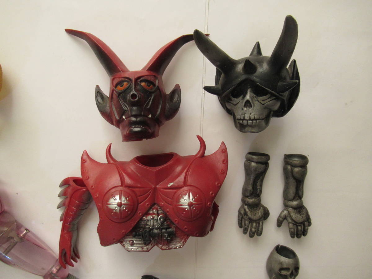 当時物 旧タカラ 変身サイボーグ キングワルダー1世 怪人セット サタン