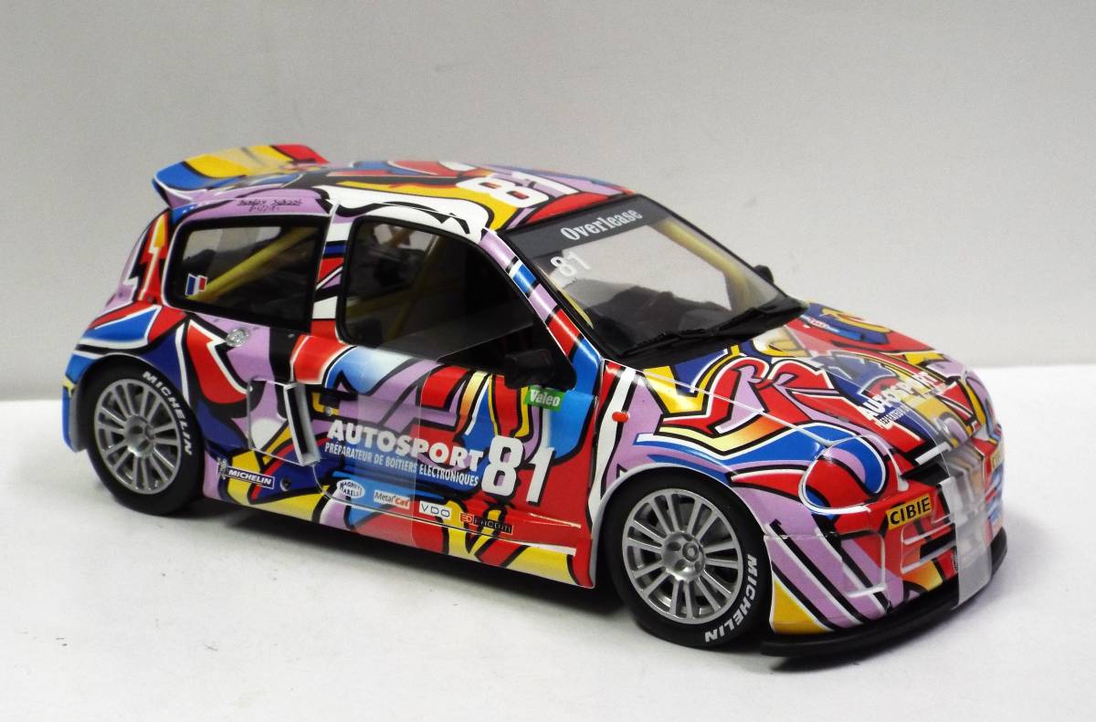 レベル(Revell)】1/18 ルノー スポーツ クリオ V6 トロフィ #81 オート