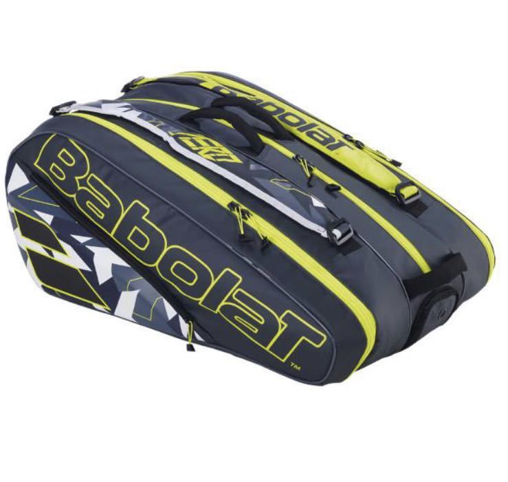 新品 バボラ（BABOLAT）テニスバッグ ラケットバッグ 12本収納可 RH12