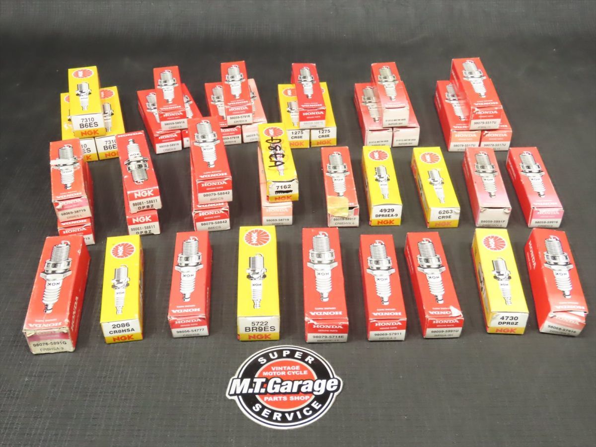 ホンダ NGK スパークプラグ22種 計40本 まとめ売り 中型〜大型【060】HDJ-G-076