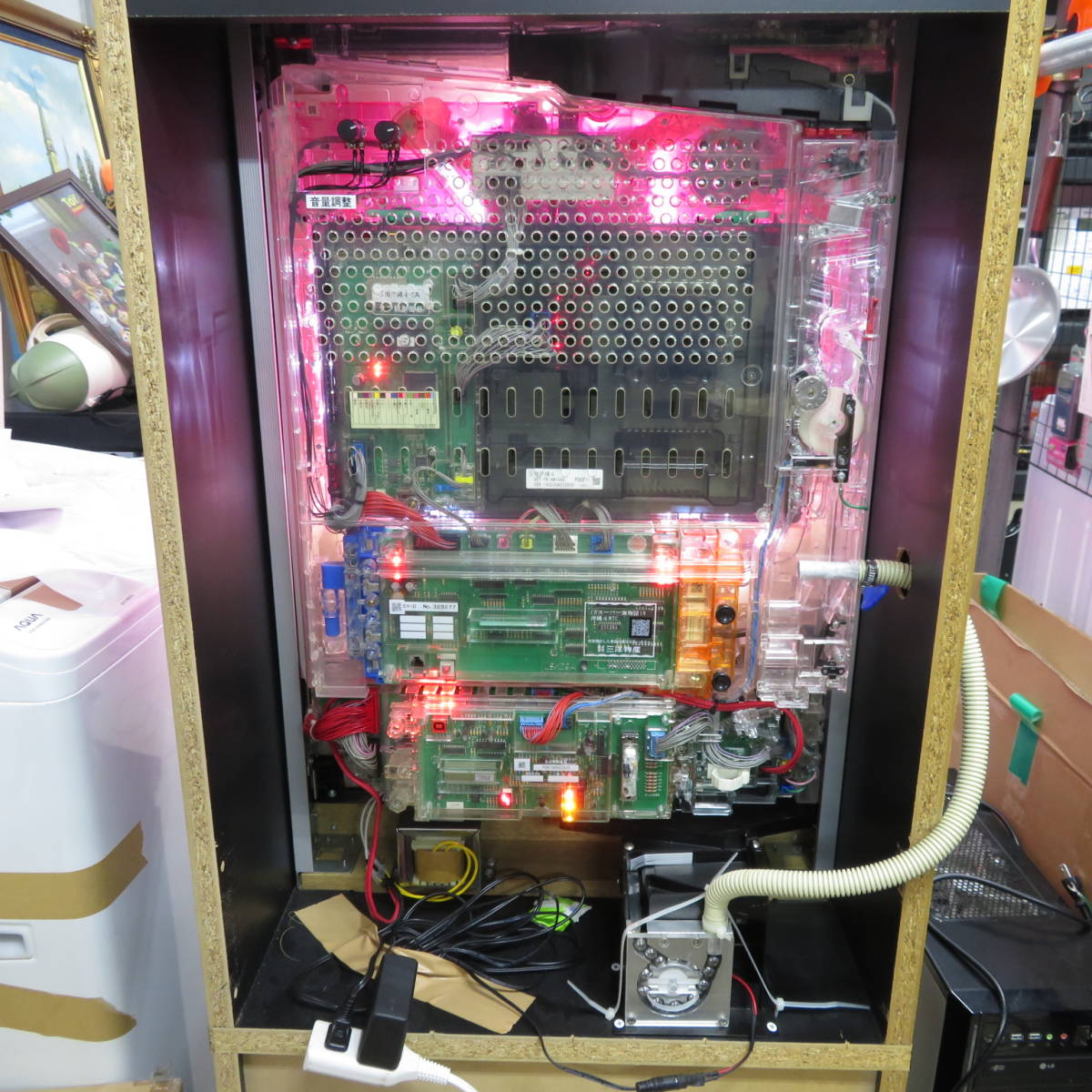 直接手渡し限定 パチスロ実機 CR スーパー海物語IN沖縄4 固定台付き 