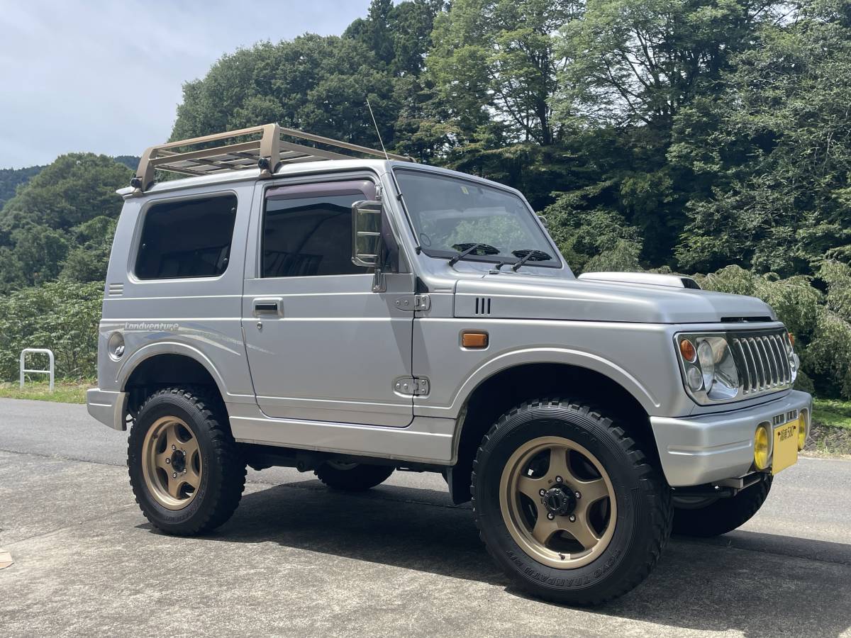 ☆個人出展 ジムニーJA22 ランドベンチャー 禁煙AT車 キャンパーキット 