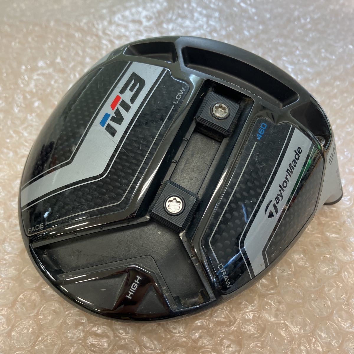 【中古】テーラーメイド　M3　460　9.5°　TaylorMade　ドライバー ヘッドのみ　GF-335