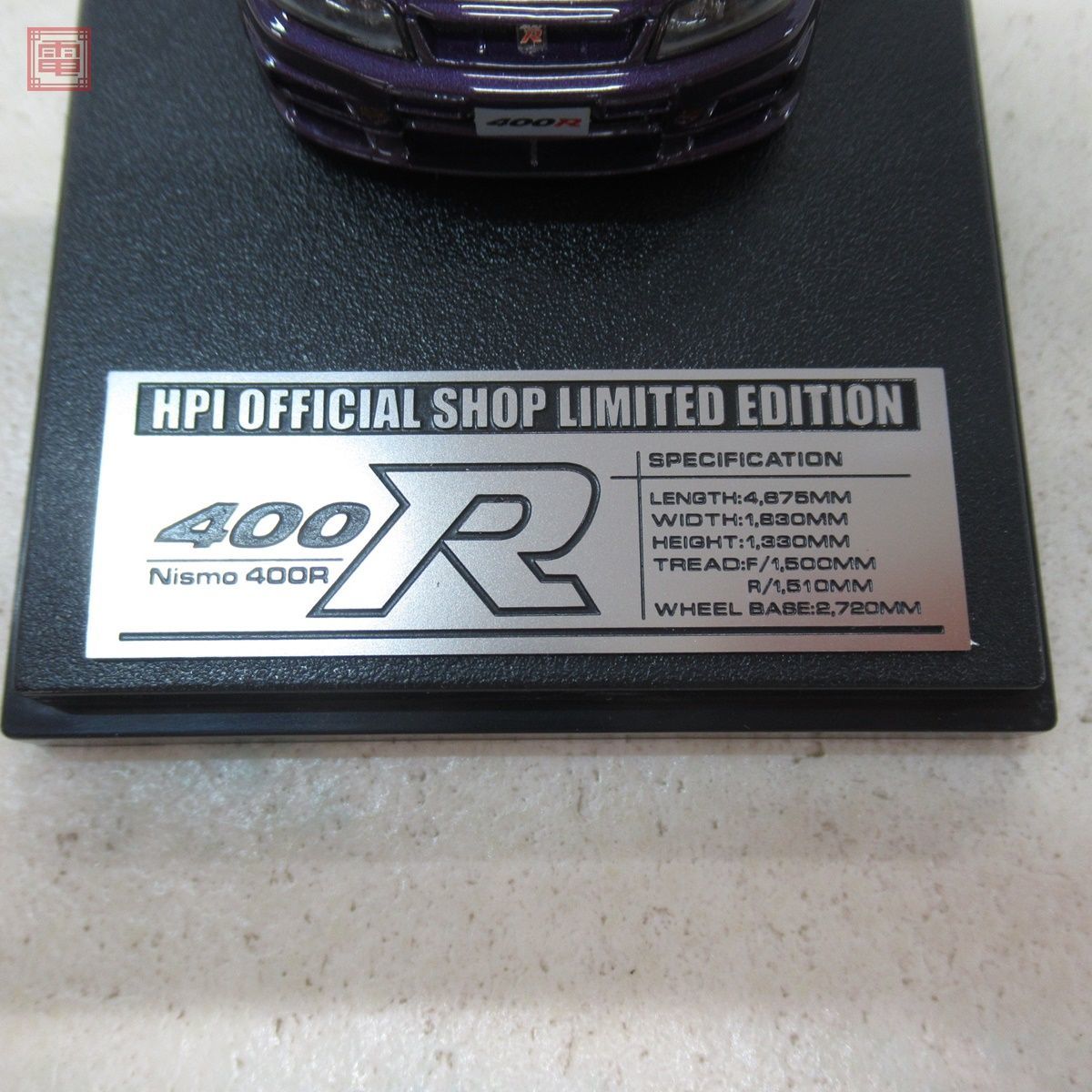 hpiレーシング 1/43 ニスモ 400R ミッドナイトパープル No.8852 hpi